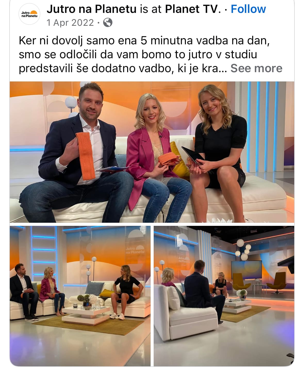Oddaja Jutro na Planetu